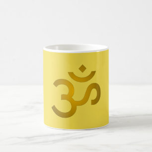 Mug Devanagari om - Canaries