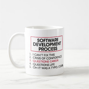 Mug Développeur logiciel - Processus de développement