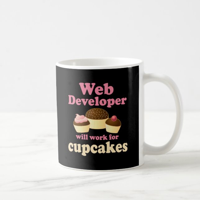 Mug Développeur web drôle (Droite)