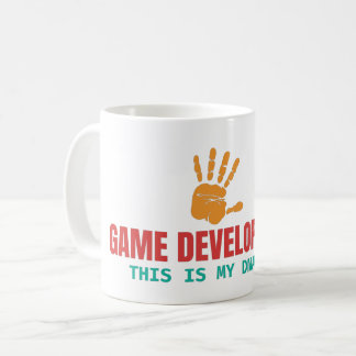 MUG DÉVELOPPEURS DE JEUX VOICI MON ADN - DEV DE JEU