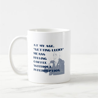 Mug Devenir chanceux à mon âge