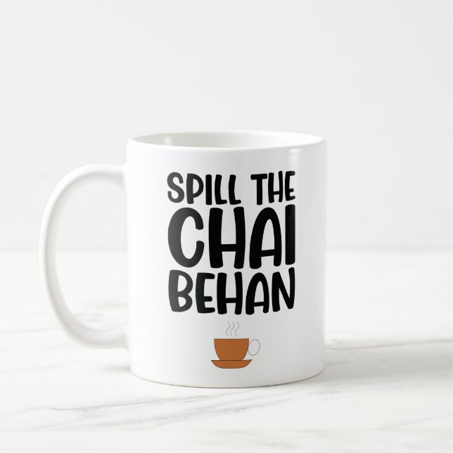 Mug Déverser Le Chai Behen (Gauche)