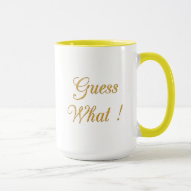 Mug Devine quoi ! Joyeux anniversaire (Droite)