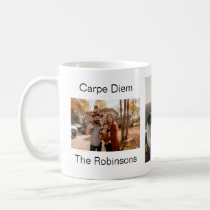 Mug Devis de famille inspirationnelle Carpe Diem
