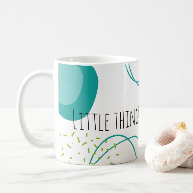 Mug Devis Inspiration moderne (Avec donut)