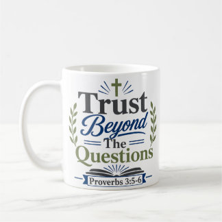 Mug Dévotion de verset biblique Confiance au-delà des