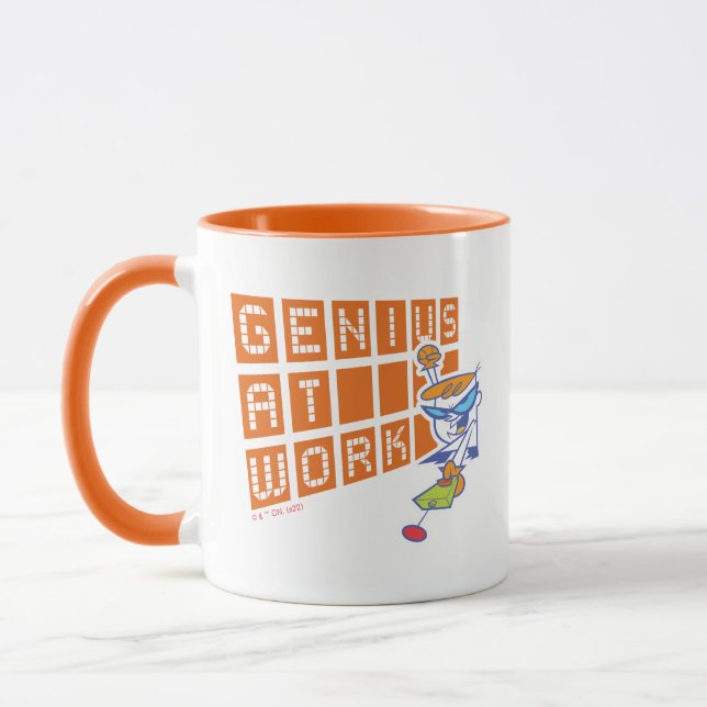 Mug Dexter "Genius At Work" (Gauche)