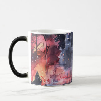 Mug d'Halloween à l'aquarelle de Morphée
