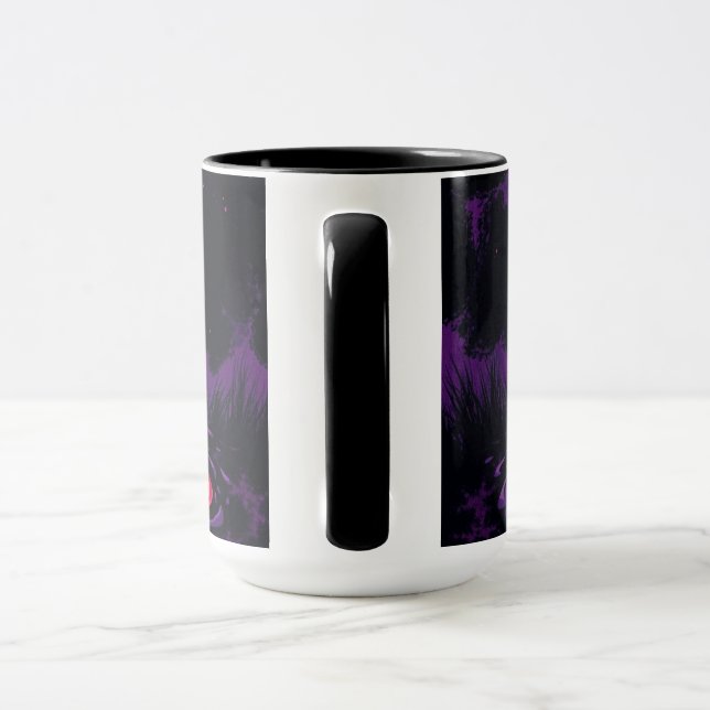 Mug d'Halloween - Déplaisant mignonne Citrouille e (Poignée)