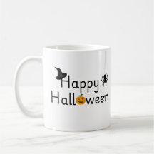 Mug d'Halloween simple et heureux