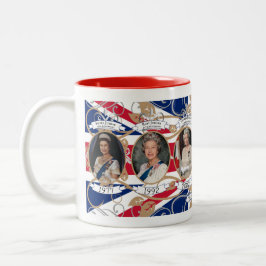 Mug d'hommage au jubilé royal - Reine Elizabeth II