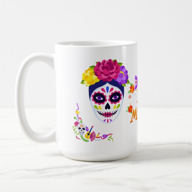 Mug Dia De Los Muertos (Gauche)