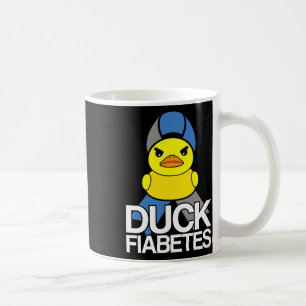 Mug Diabète De Type 1 T1D Fiabetes De Canard Pour Diab