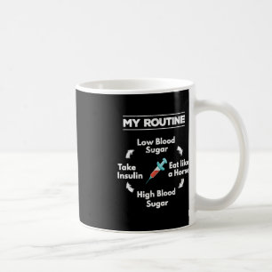 Mug Diabète Insuline courante Aiguille à faible taux é
