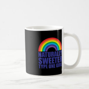 Mug Diabète Naturellement plus doux Type Une fille Arc