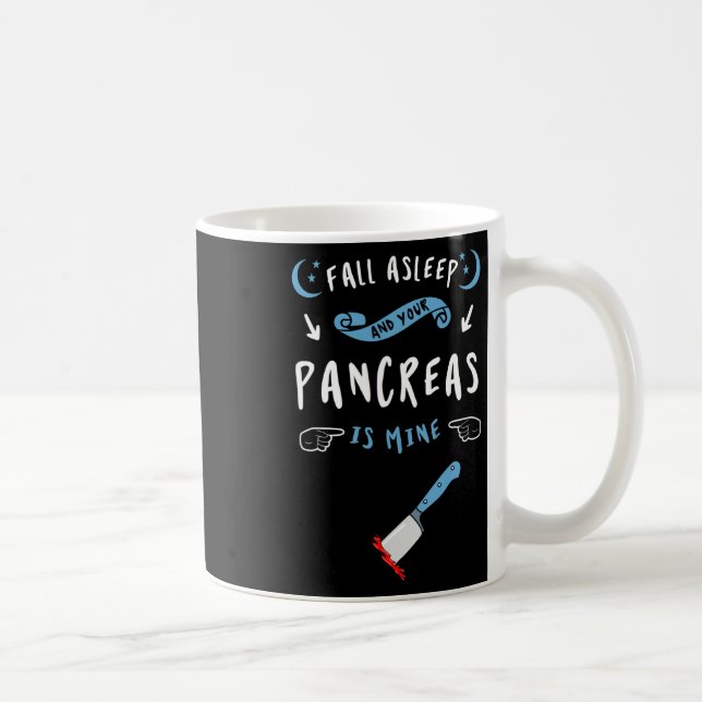 Mug Diabète Type 1 2 Patients diabétiques Pancréas Sur (Droite)