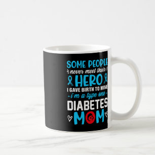 Mug Diabète Type 1 Survivant Maman - Femmes T1 Diabète