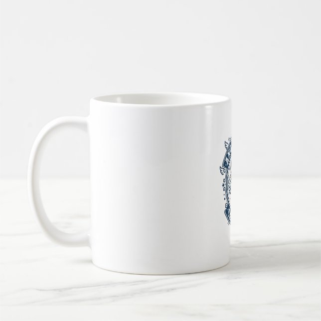 Mug Diable Ange Chat Idée Cadeau pour Maman Chat - Dia (Gauche)