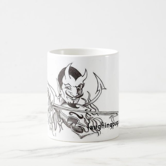Mug Diable jouant le violon (Centre)