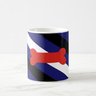 MUG DIAGONALE DE FIERTÉ DE JEU DE CHIOT