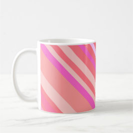 Mug Diagonale rose moderne