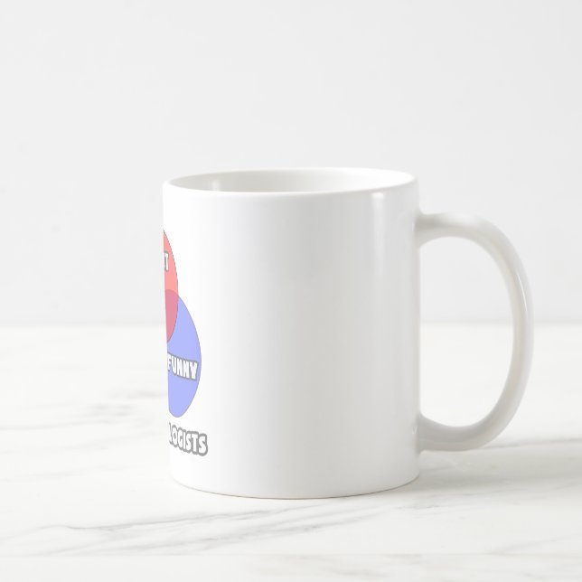 Mug Diagramme de Venn .. Anesthésiste (Droite)