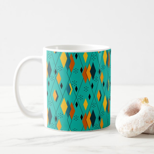 Mug Diamants atomiques (Avec donut)