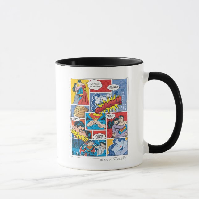 Mug Diapositives Love Comic - Couleur (Droite)