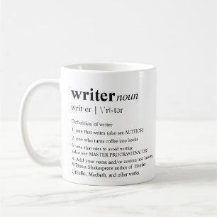 Mug Dictionnaire personnalisé par amusement d'auteur