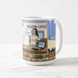 Mug Die A Rhea Jeu de mots littéral Humour Classique