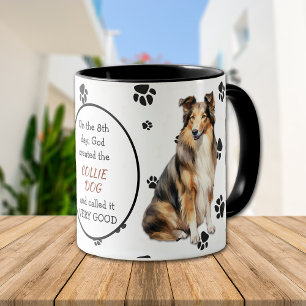 Mug Dieu a créé le chien Collie