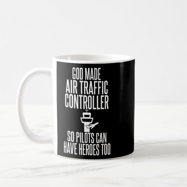Mug Dieu A Rendu Les Contrôleurs De La Circulation Aér (Gauche)