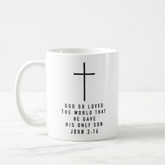 Mug Dieu a tellement aimé ce monde Jean 3 16