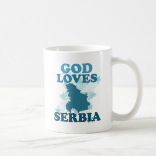 Mug Dieu aime la Serbie