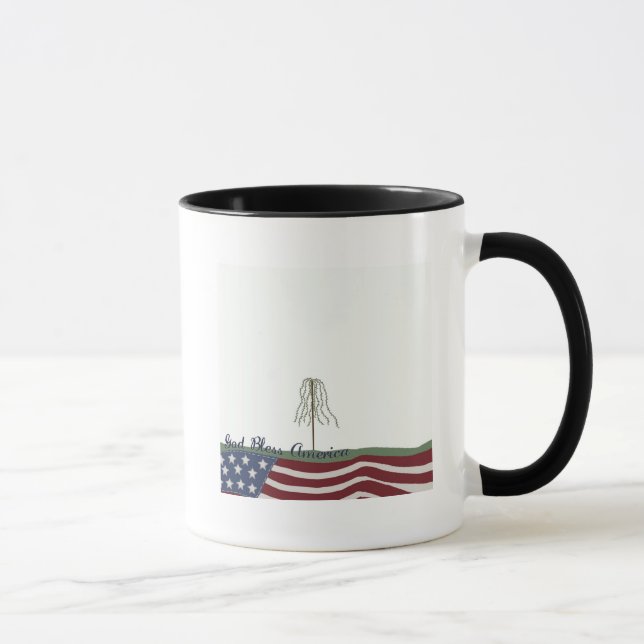 Mug Dieu bénisse l'Amérique (Droite)