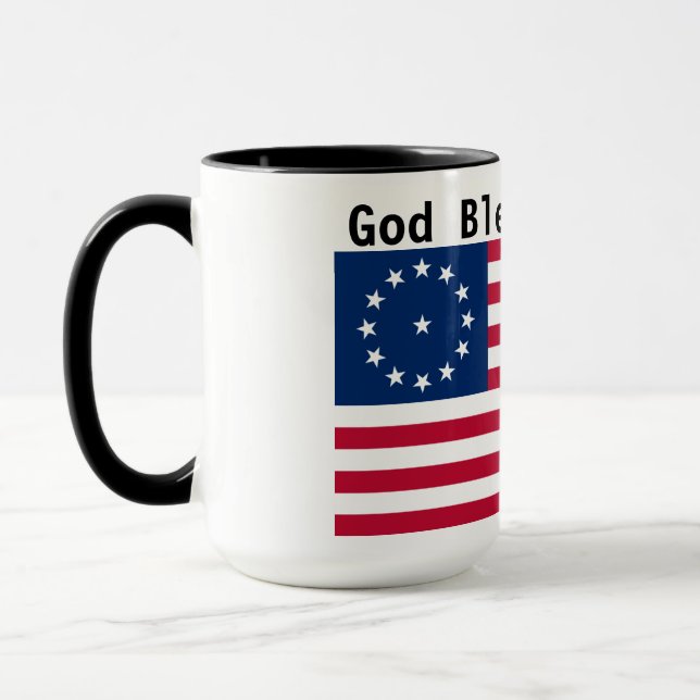 Mug Dieu bénisse l'Amérique (Gauche)