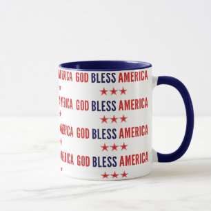 Mug Dieu bénisse l'Amérique
