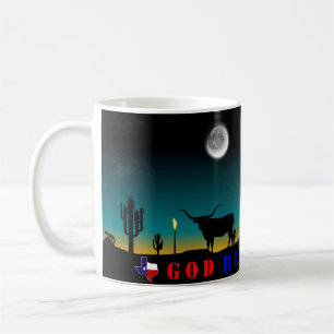 Mug Dieu bénisse le Texas Lone Star State