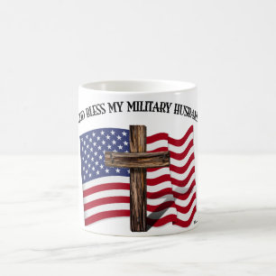 MUG DIEU BÉNISSE MON MARI MILITAIRE DOMINÉ DOMINANT LE