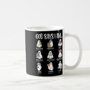 Mug Dieu Dit Que Je Suis Mignonne Fantôme Lecture Livr