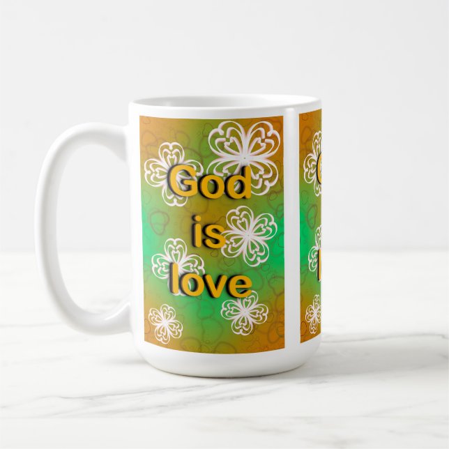 Mug Dieu est amour (Gauche)