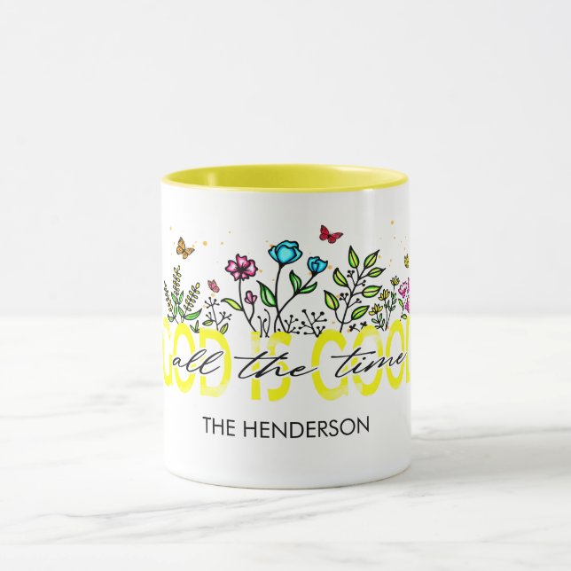 MUG "DIEU EST BON TOUT LE TEMPS" CITE CHRÉTIENNE (Centre)