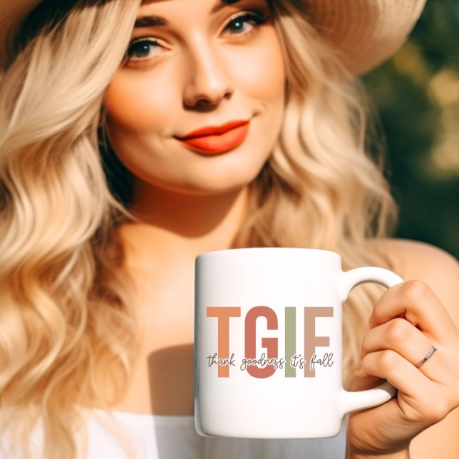 Mug Dieu merci, c'est la chute (Créateur téléchargé)