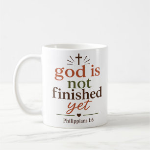 Mug Dieu N'A Pas Encore Terminé Vérité Biblique Citati
