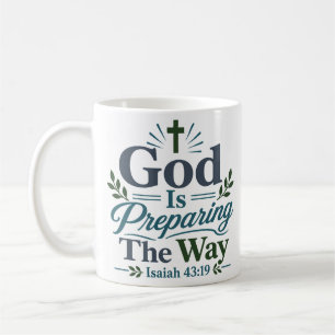 Mug Dieu Prépare Le Chemin Citation De Vérité Biblique