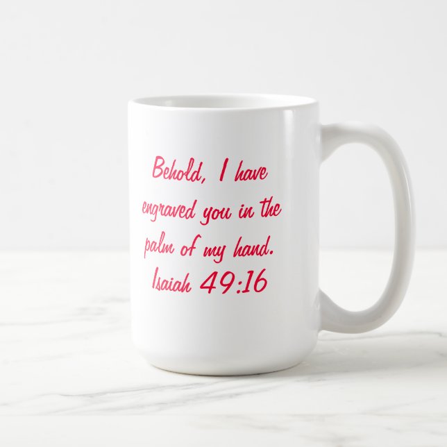 Mug Dieu sait votre nom (Droite)
