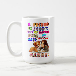 Mug Dieux amis, moyen de s'assurer que nous ne marchon