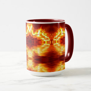 Mug Dieux du feu miroir