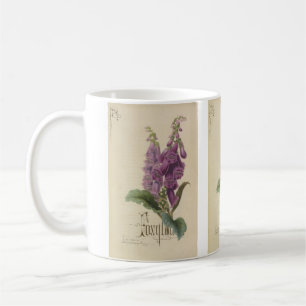 Mug Digitale pourpre par Paul Jerrard