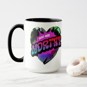 Mug Digne - Café auto-Affirmation Motivationnel